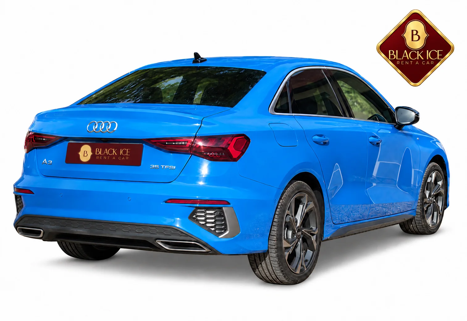 Audi A3 rear view