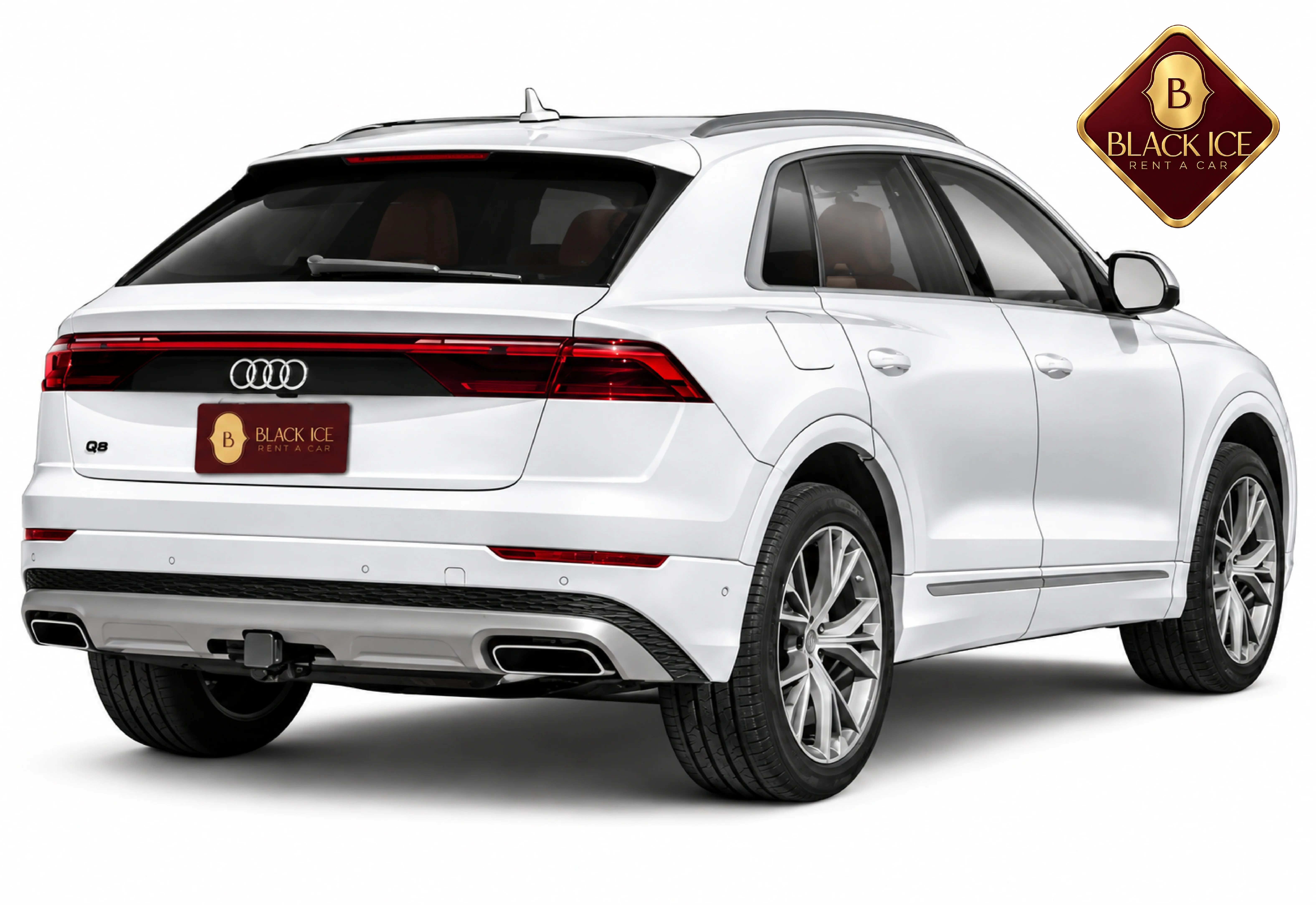 Audi Q8 rear view
