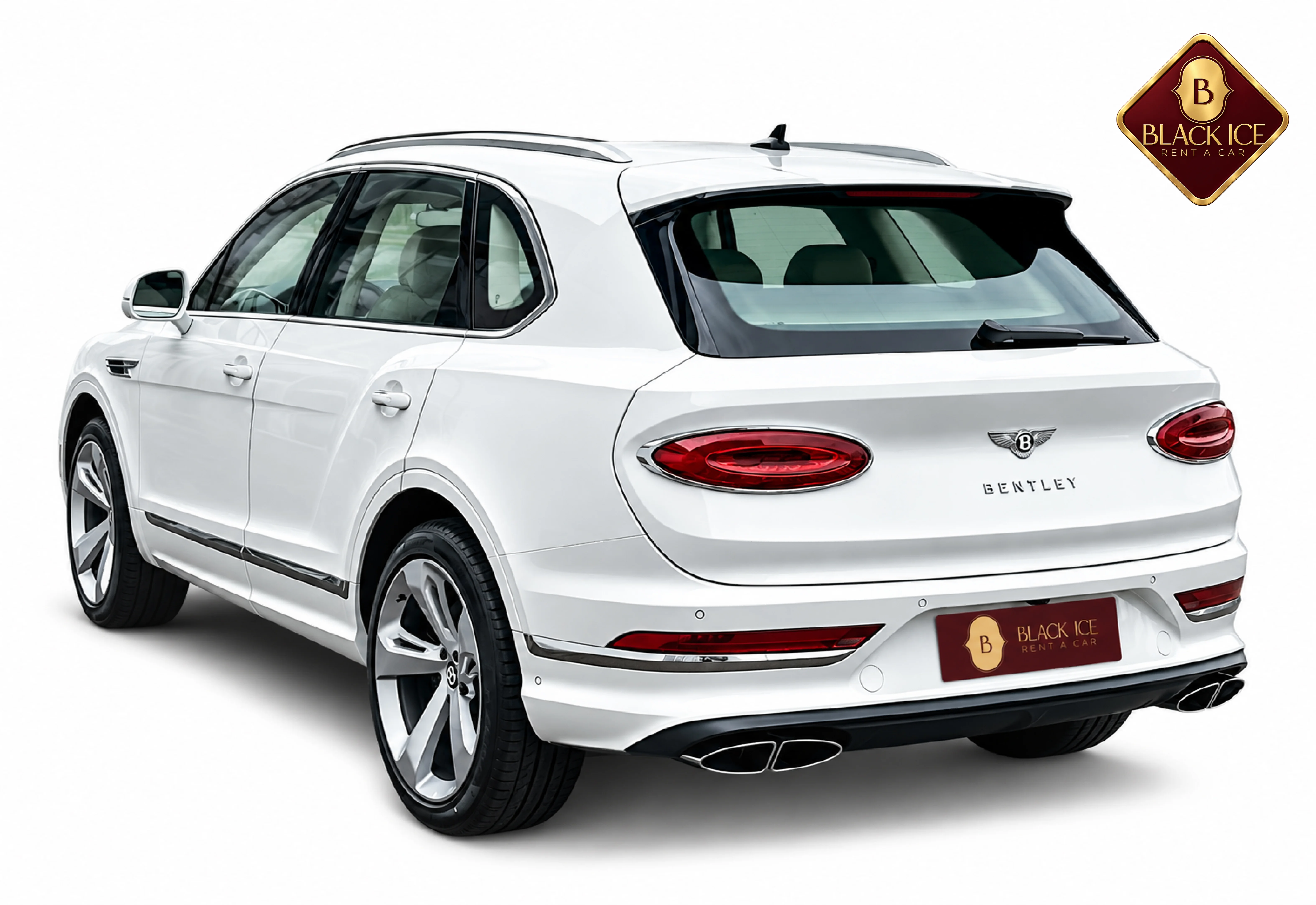 Bentley Bentayga rear view