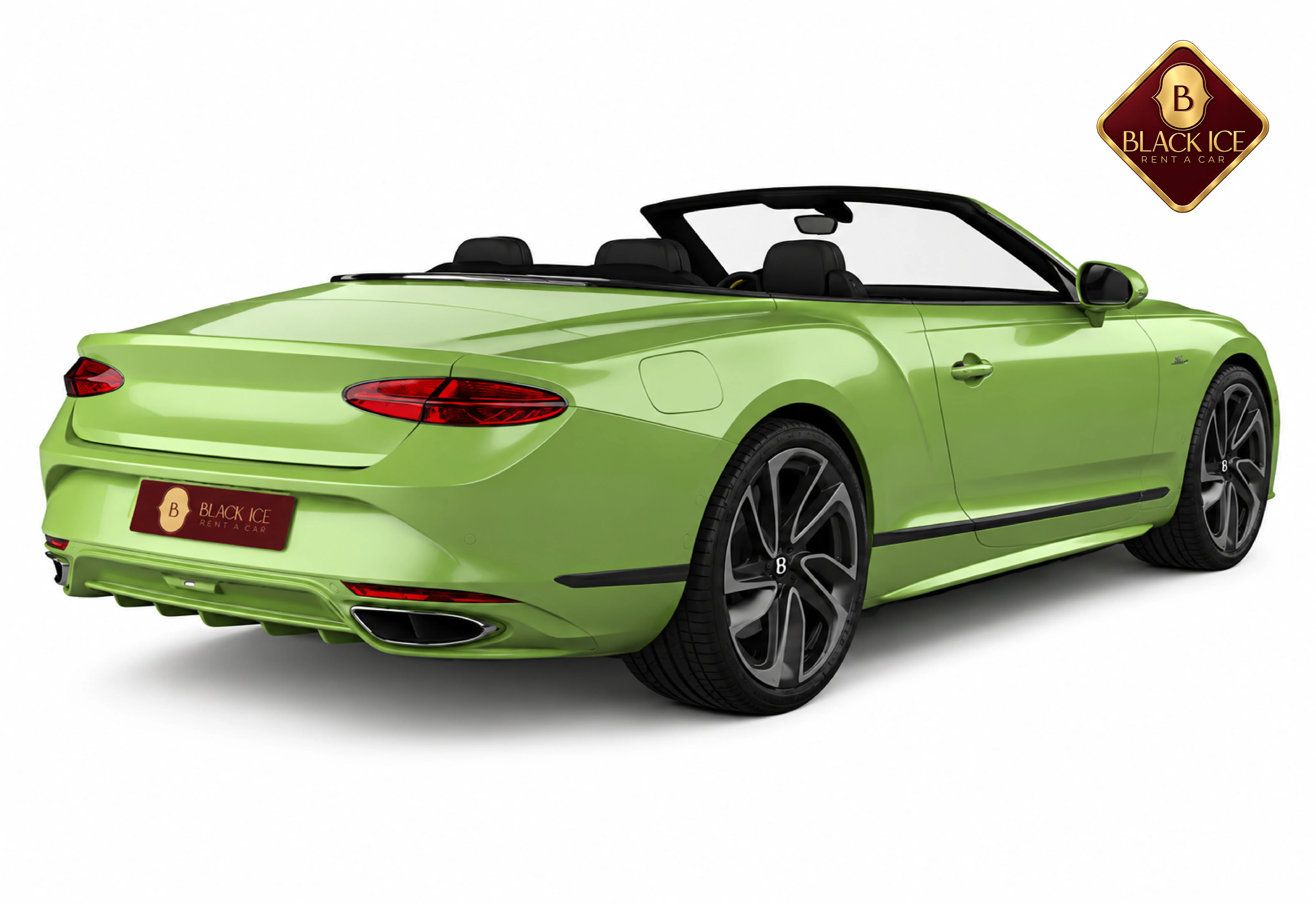 Bentley GTC Convertible rear view