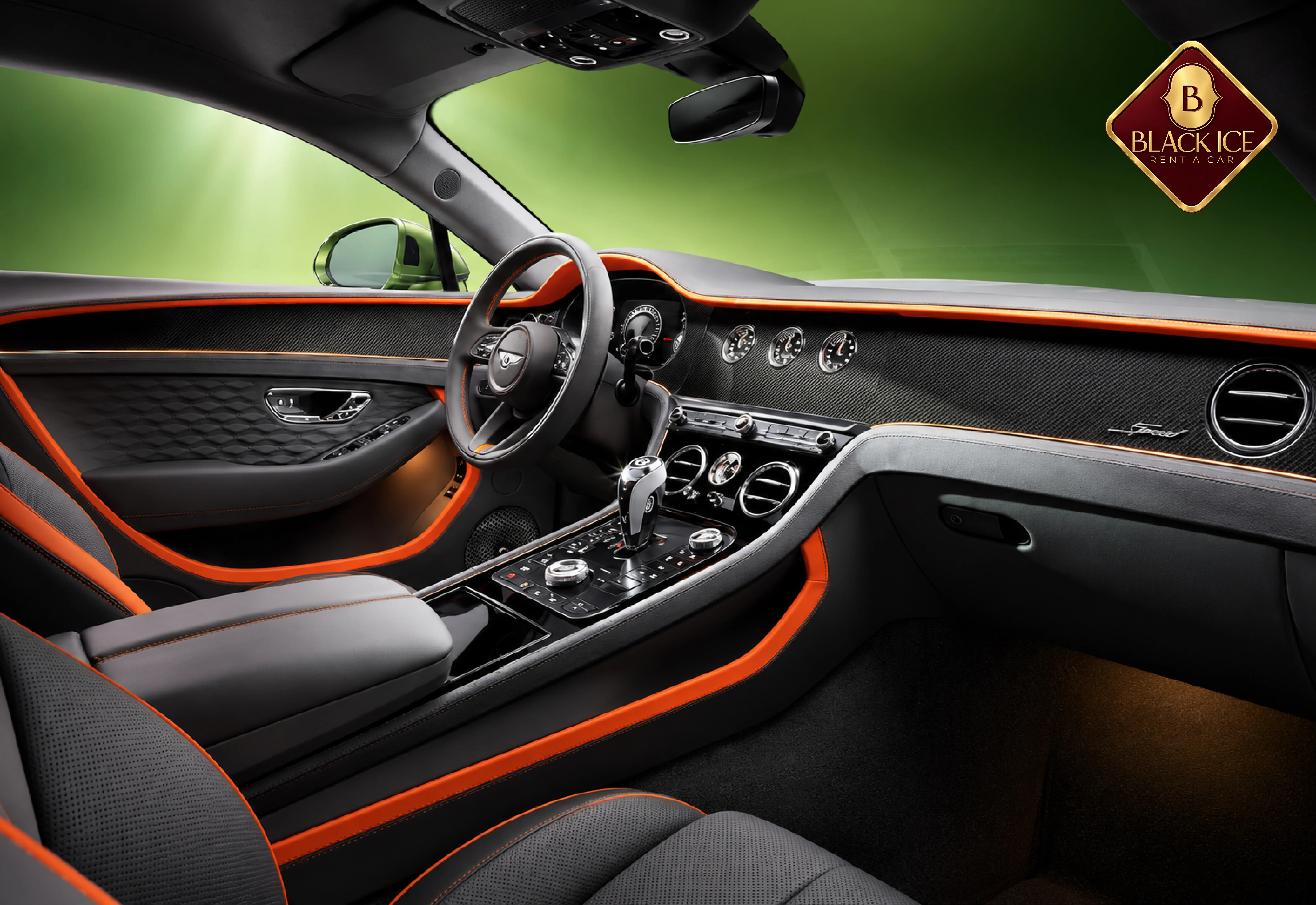 Bentley GTC Convertible interior
