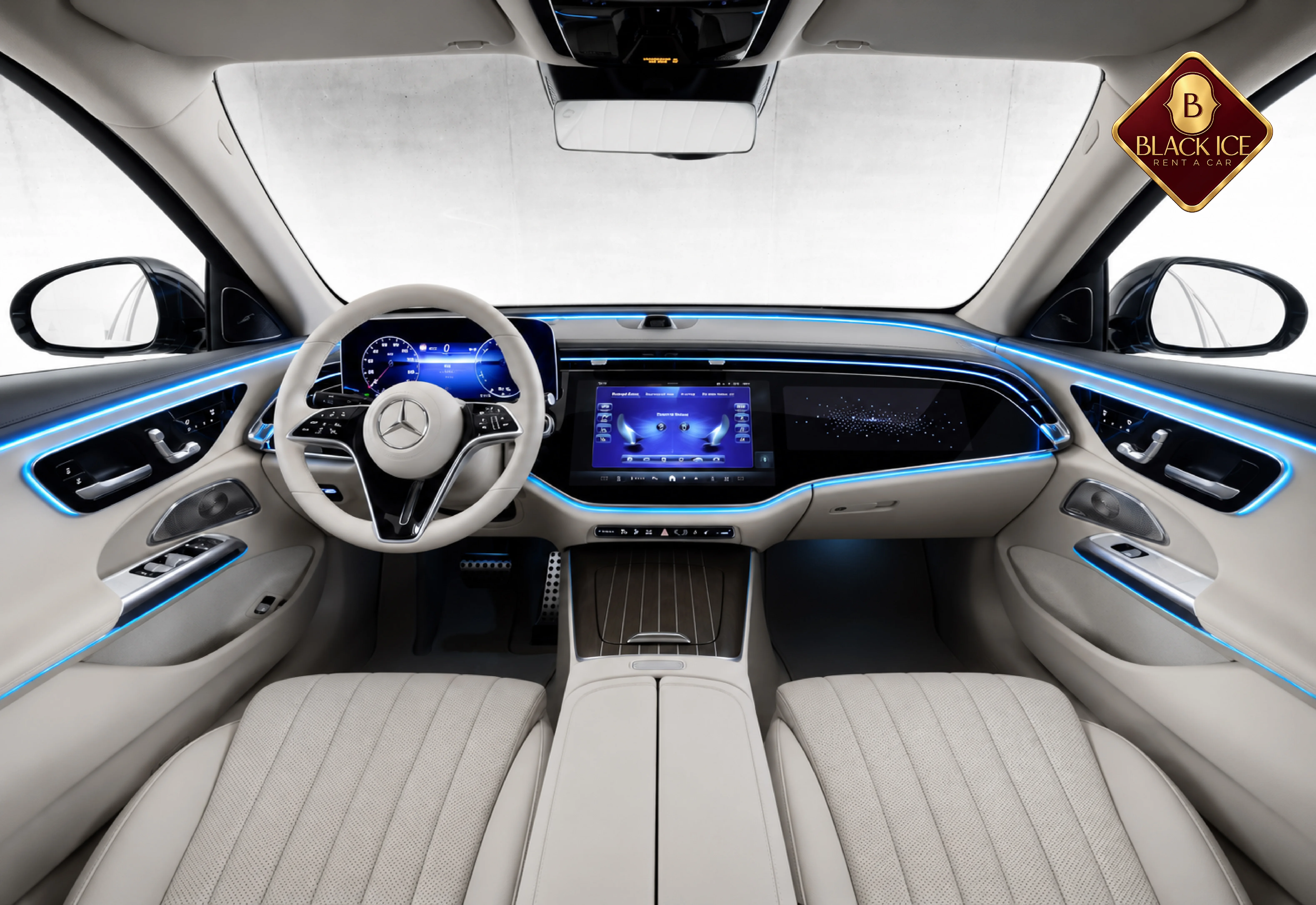 Mercedes Benz E300 interior