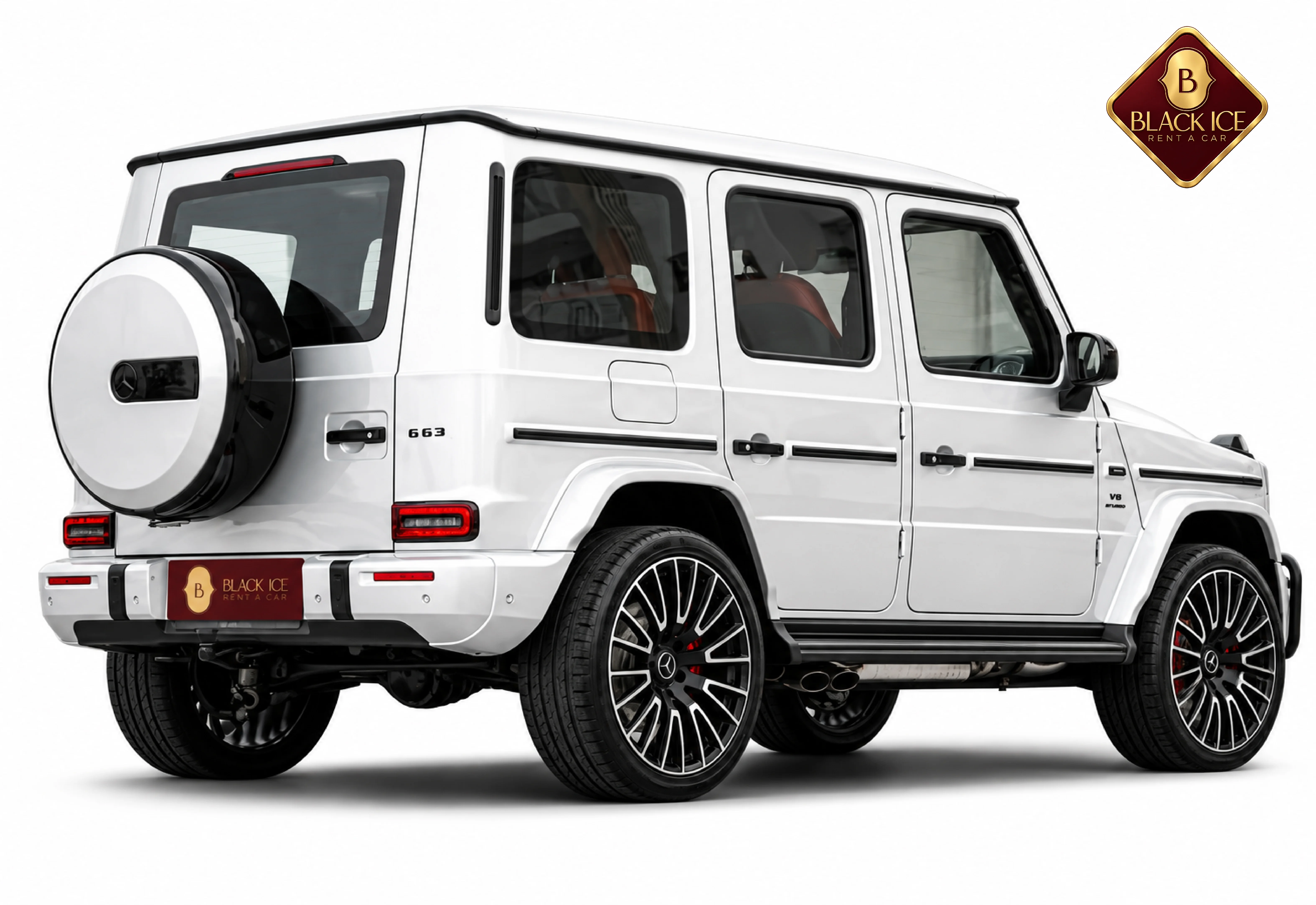 Mercedes Benz G63 rear view