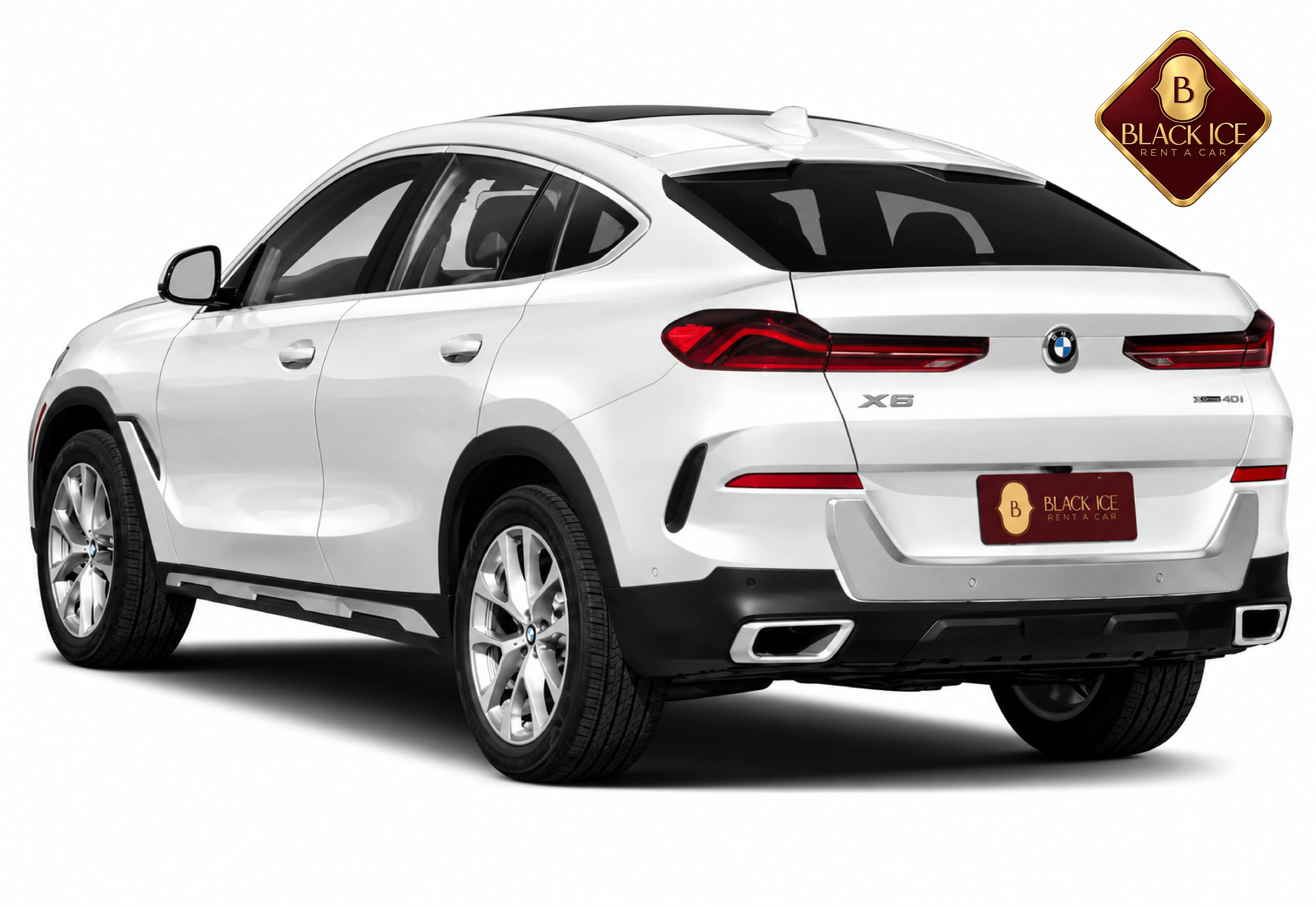 BMW X6 rear view