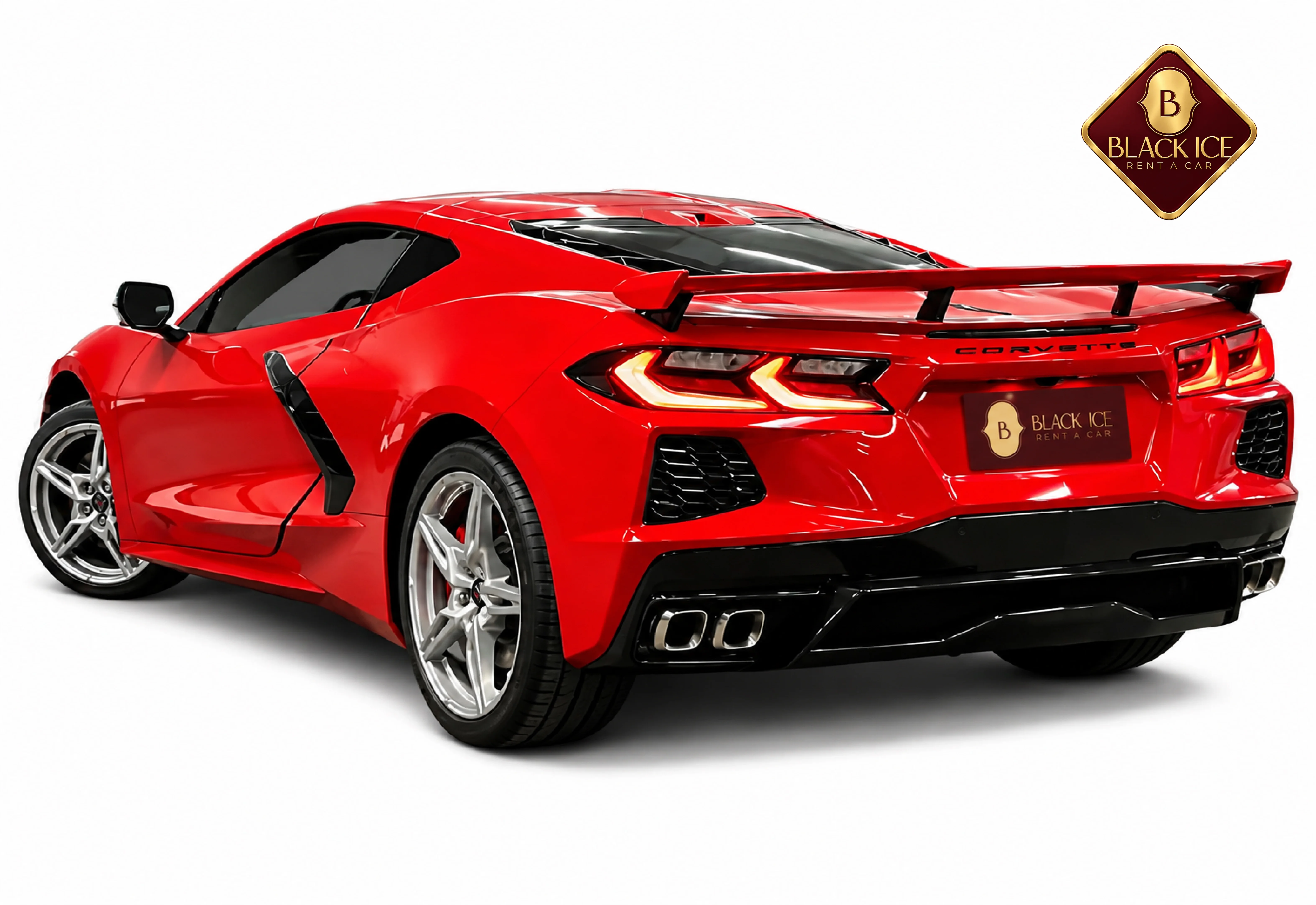 Chevrolet Corvette C8 Stingray Convertible rear view