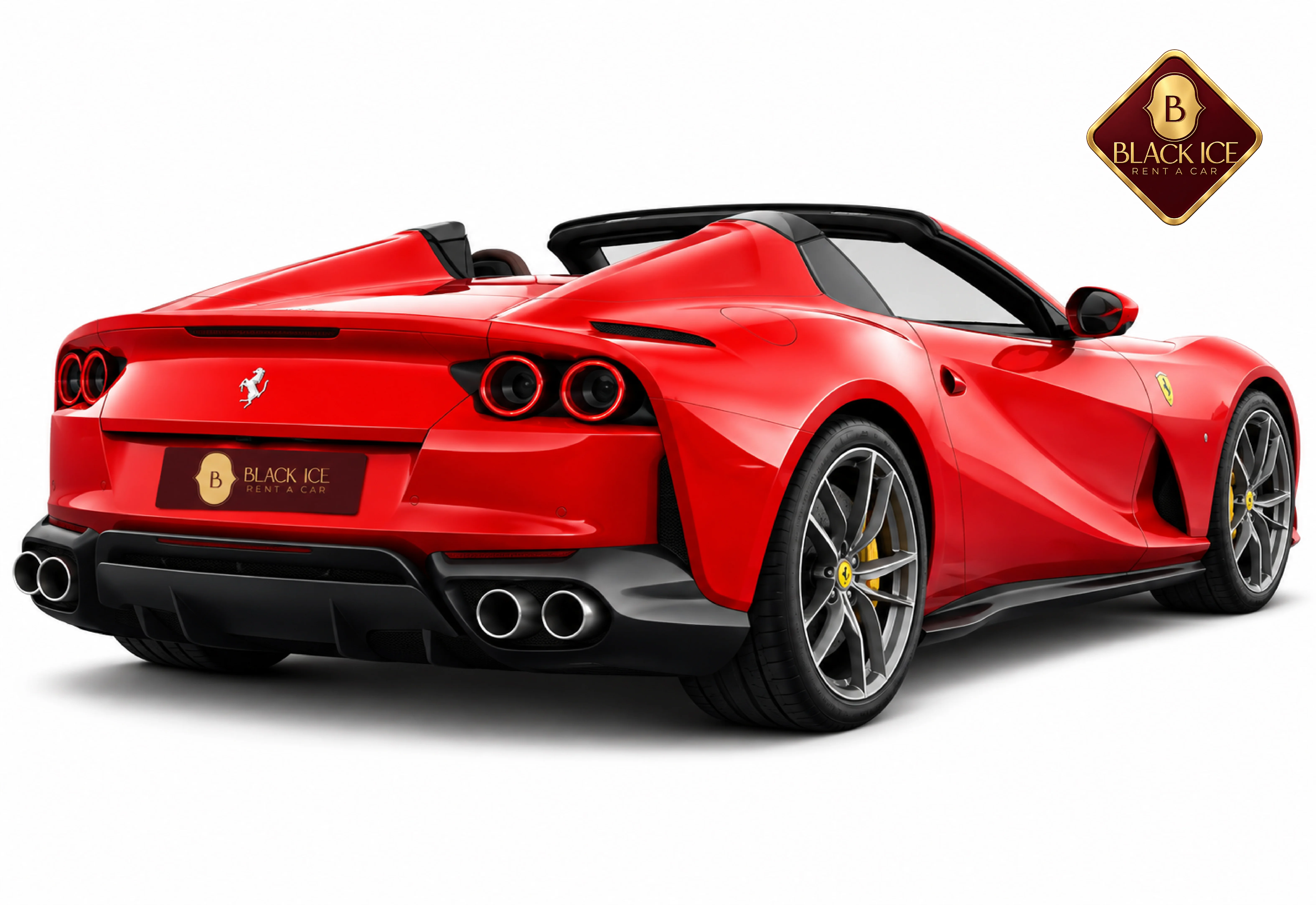 Ferrari 812 GTS rear view