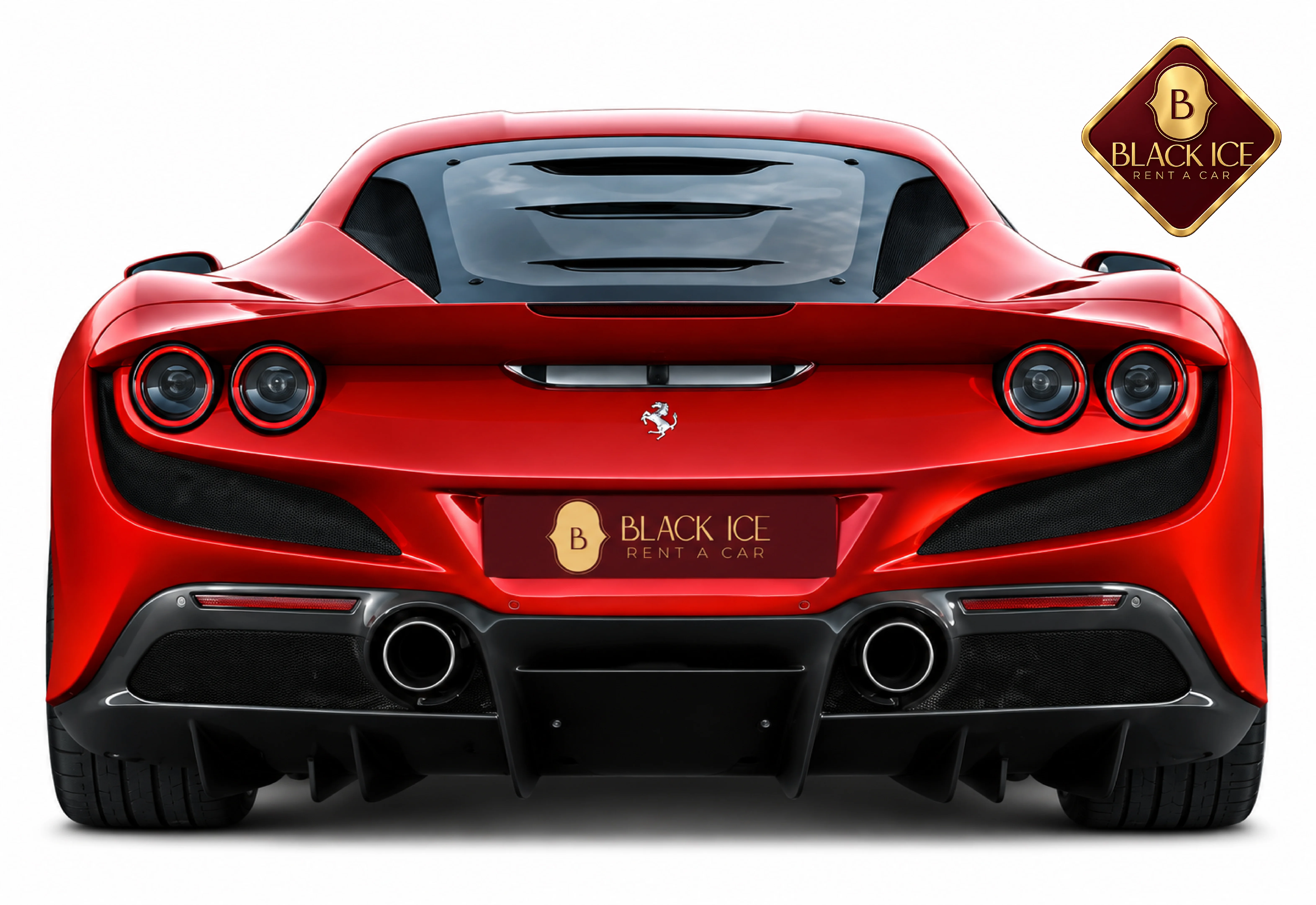 Ferrari F8 Tributo rear view