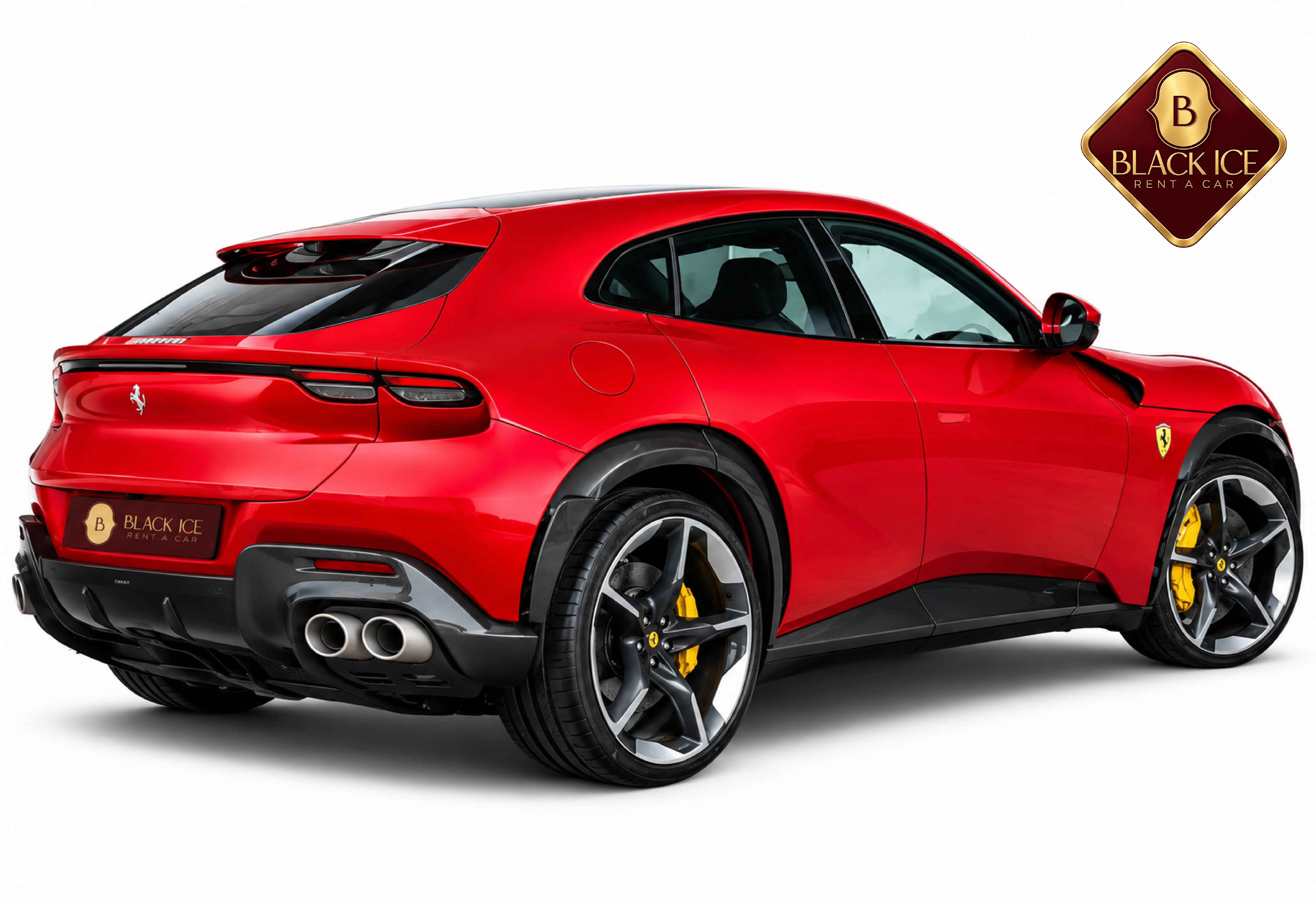 Ferrari Purosangue rear view
