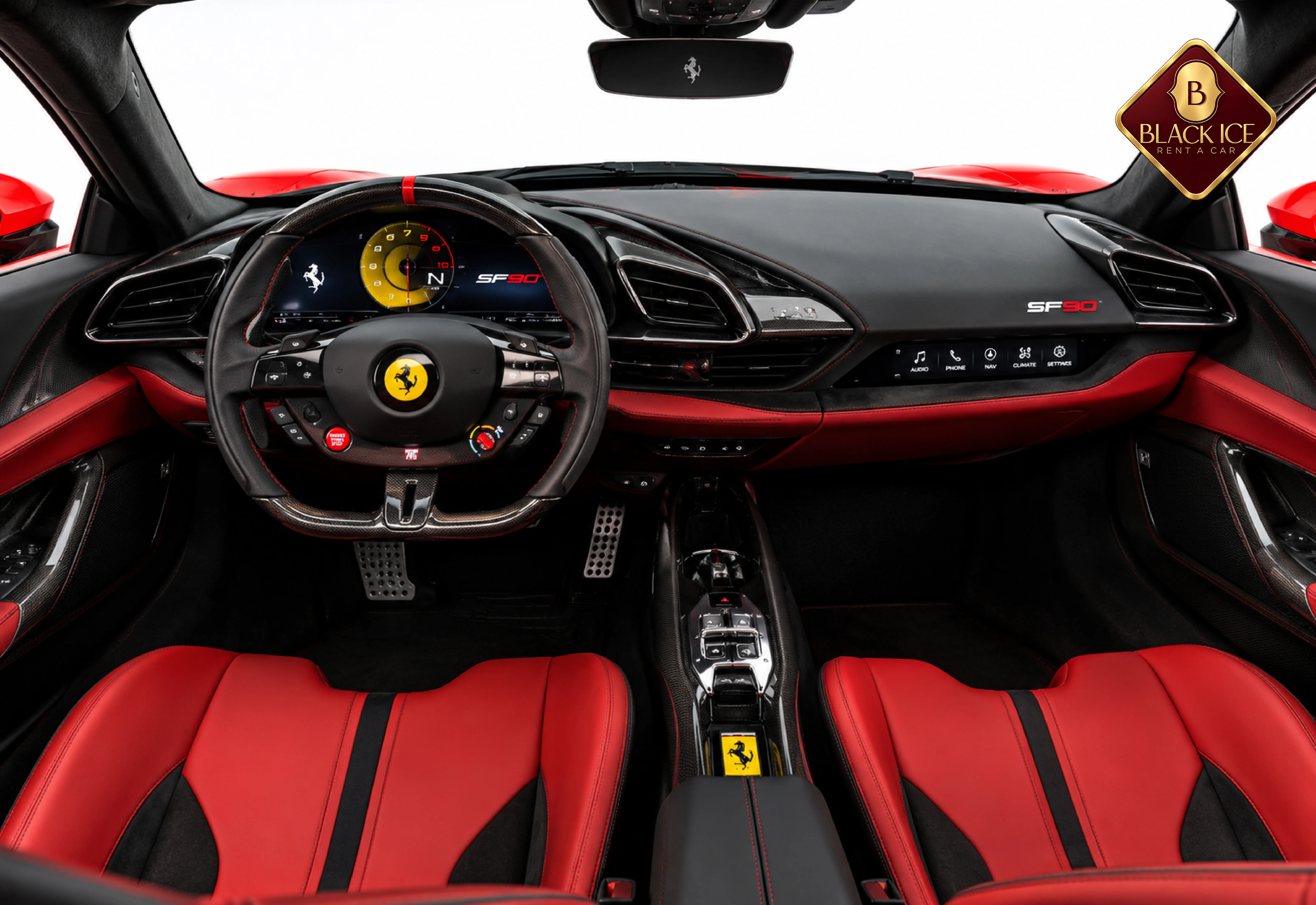 Ferrari SF90 interior