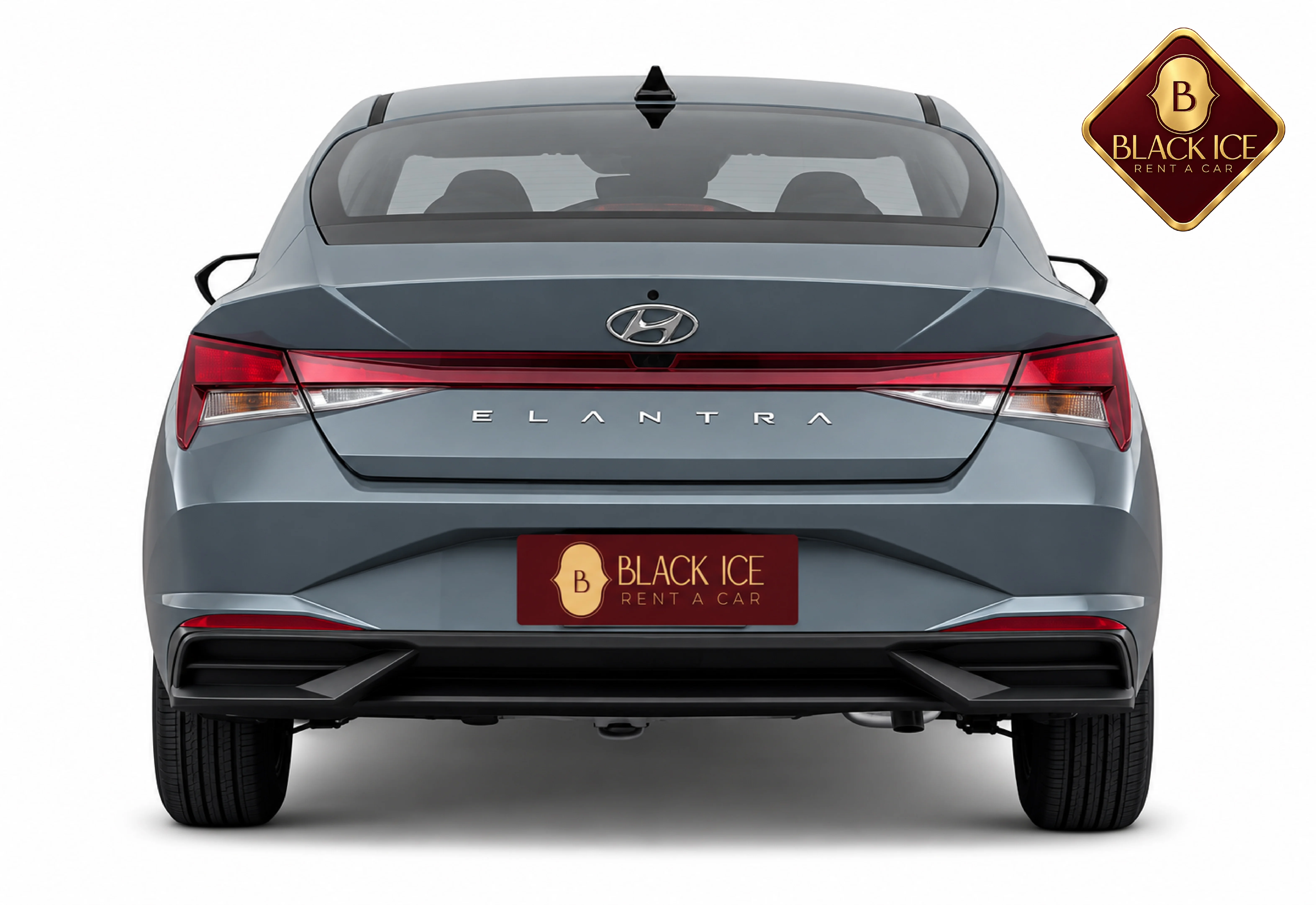 Hyundai Elantra rear view