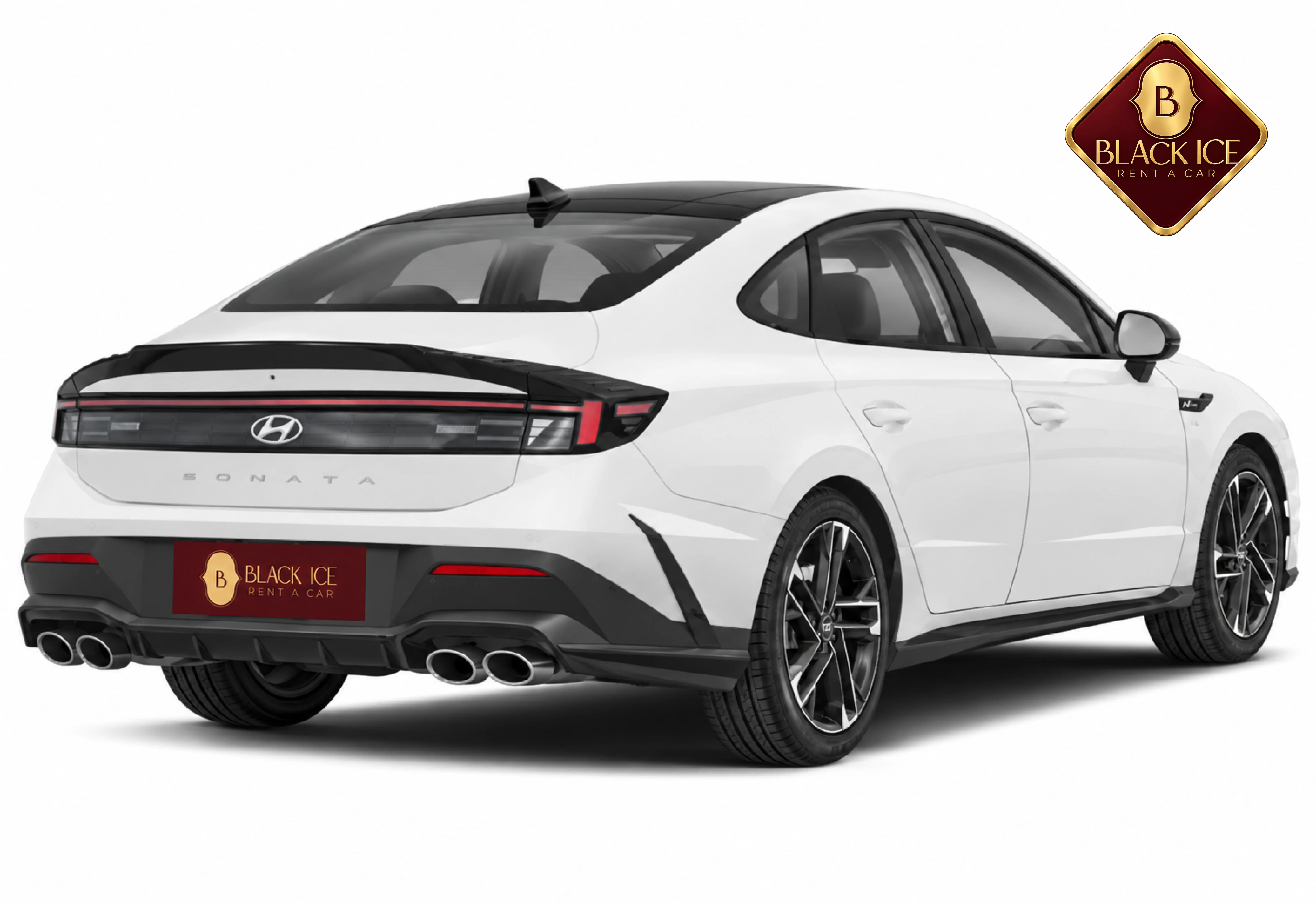 Hyundai Sonata rear view