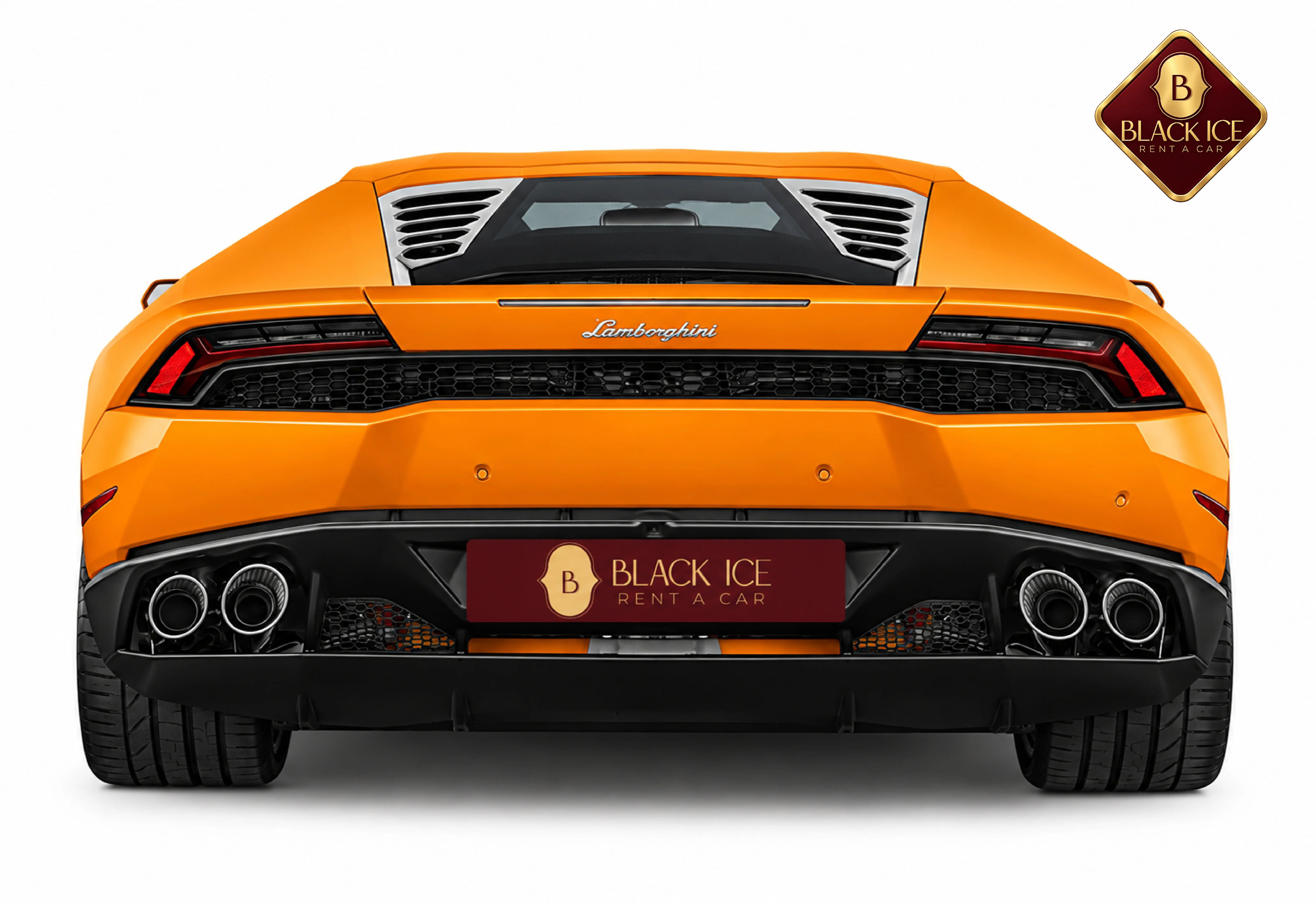 Lamborghini Huracan Tecnica rear view