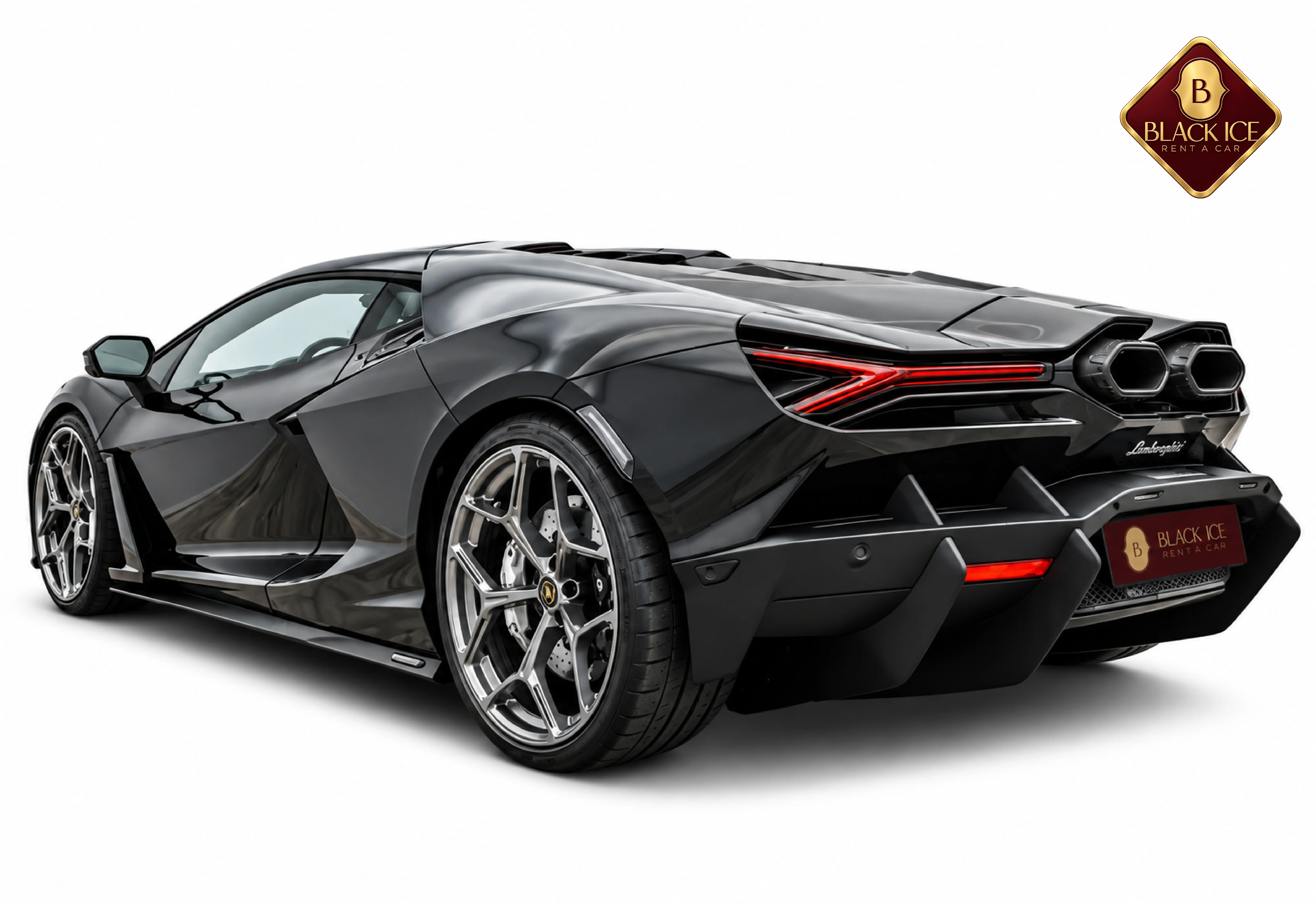 Lamborghini Revuelto rear view