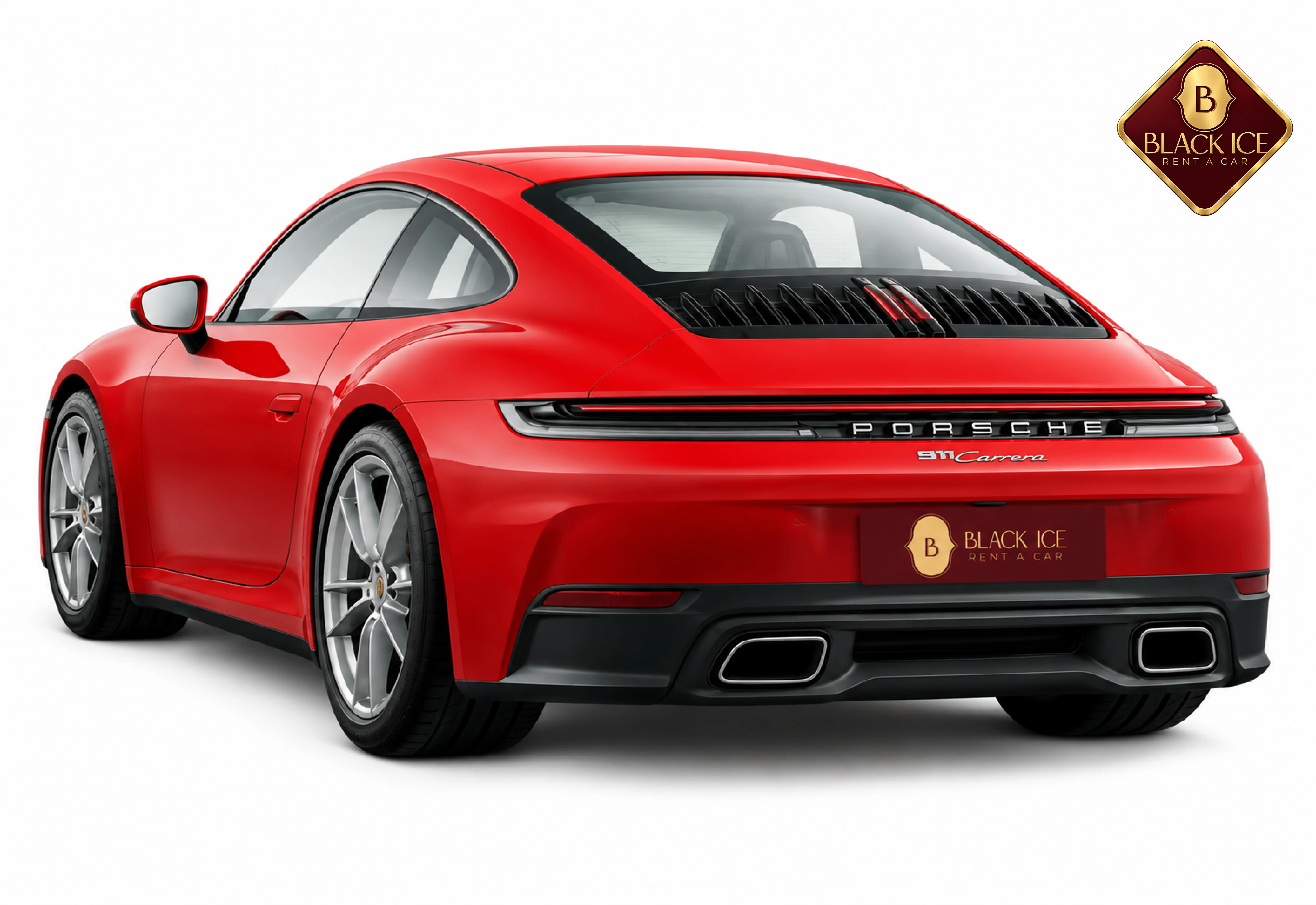 Porsche 911 Carrera rear view