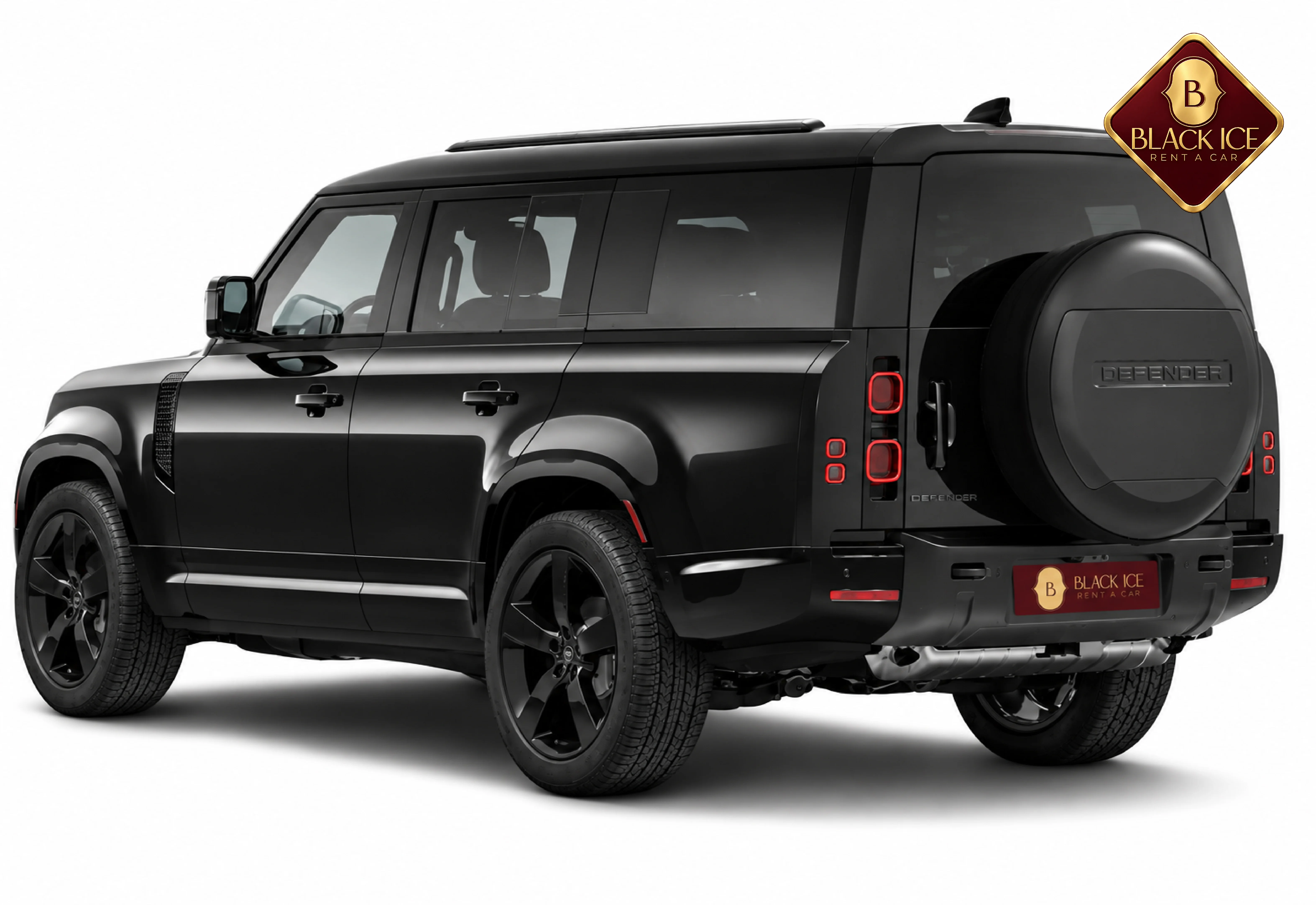 Range Rover Defender rear view