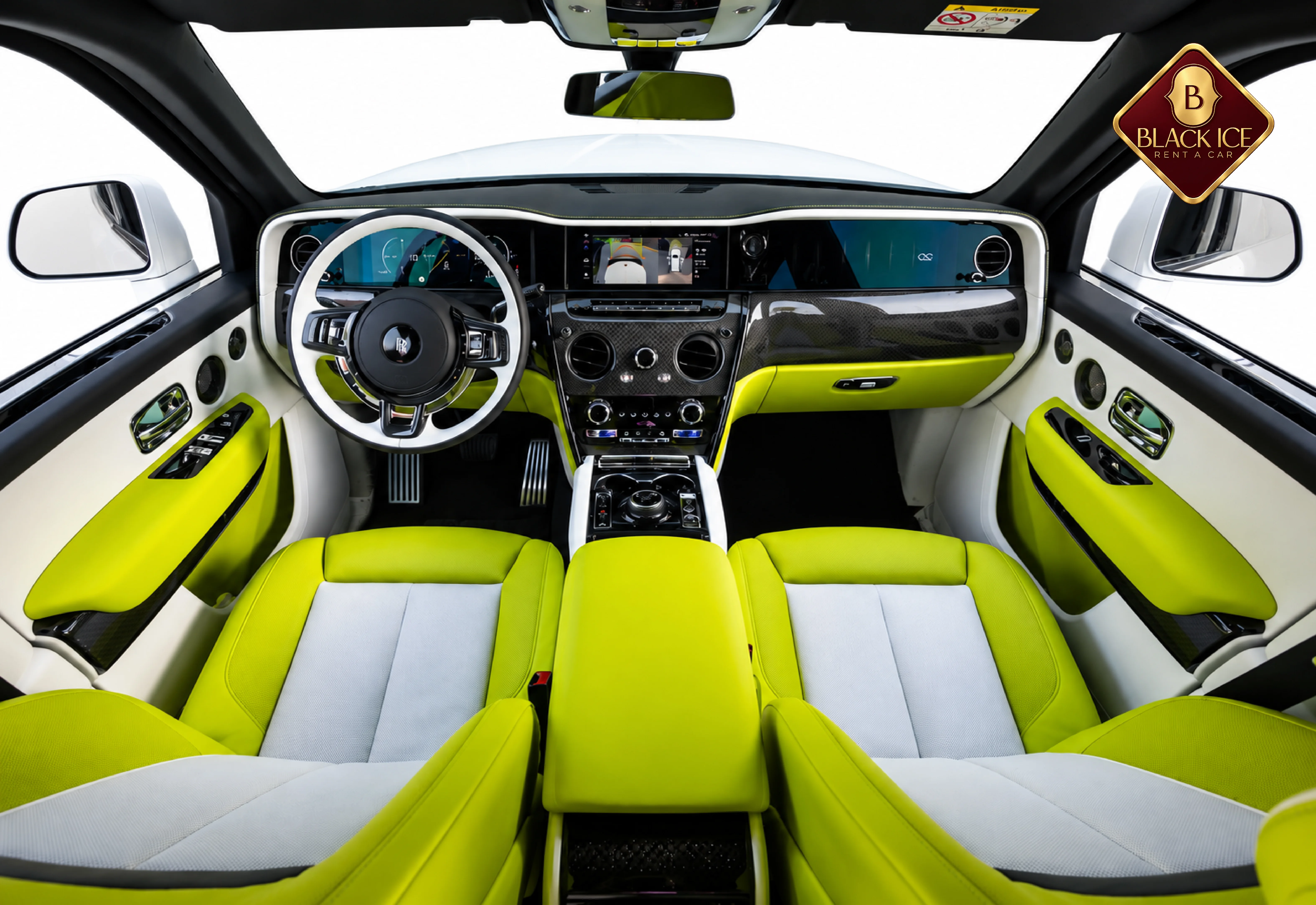 Rolls Royce Cullinan Black Badge interior