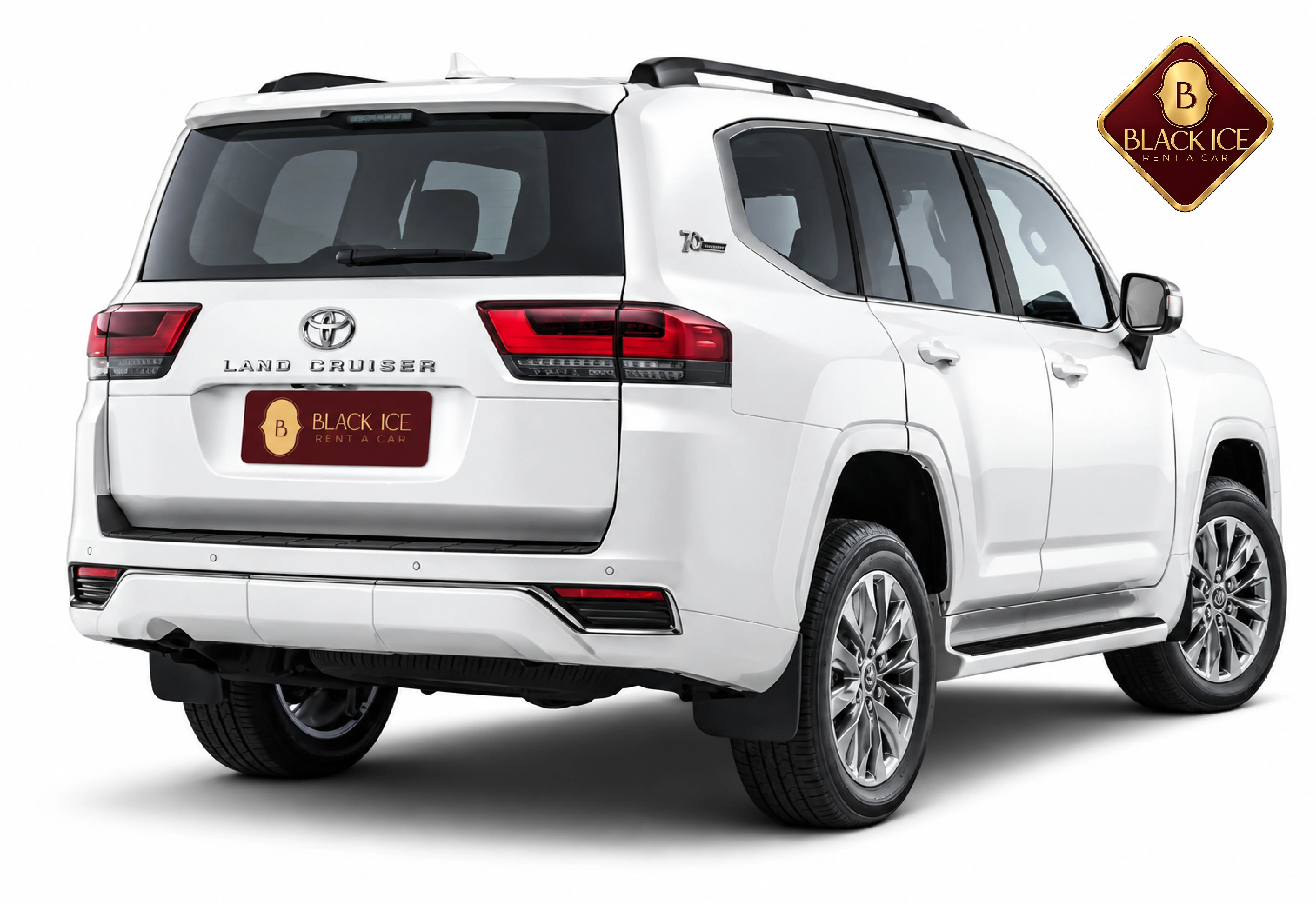 Toyota Land Cruiser rear view