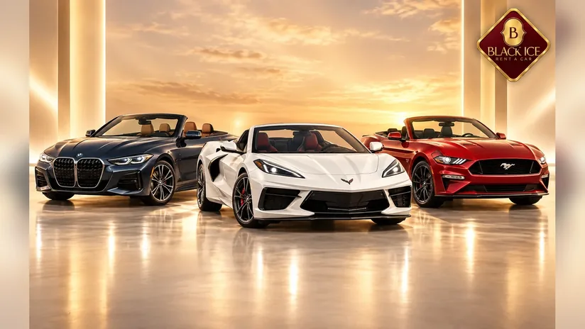 Convertible car rental Dubai